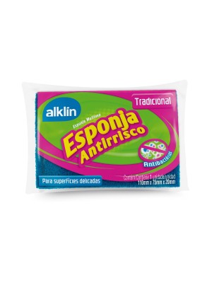 Esponja Abrasiva Dupla Face Antirrisco Tradicional