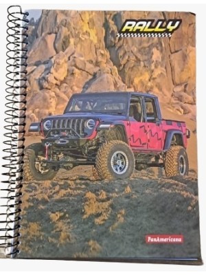 CADERNO UNIVERSITARIO 160FLS CD RALLY 10X1 UN.