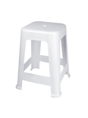 BANQUETA PLASTICO BELA VISTA BRANCA UN.