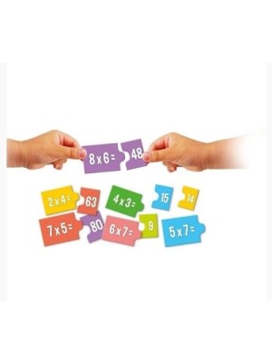 Jogo Educativo Tabuada Divertida 160 Peças