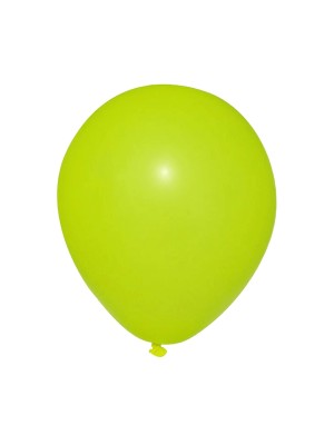 BALAO 9 AMARELO NEON C/25PCS UN. BALOES JOY