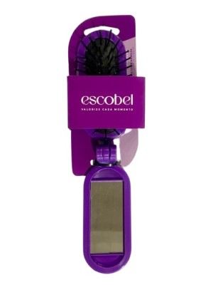 ESCOVA DE CABELO DOBRAVEL BORBOLETA UN.