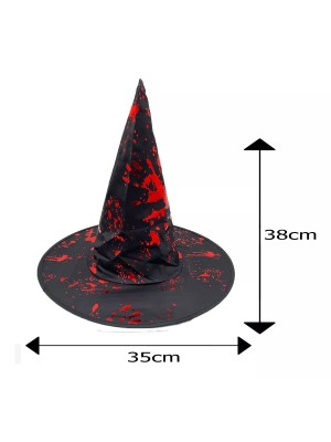 CHAPEU DE BRUXA SANGUE UN. FESTA BRASIL