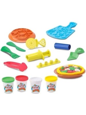 Massinha Diver Massa Você Pizzaiolo com Acessorios Massinha de Modelar