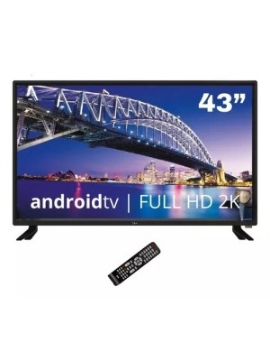 TELEVISOR SMART 43 POLEGADAS FULL HD 60HZ 2K COM 3 ENTRADAS HDMI E 2 ENTRADAS USB UN. BEG