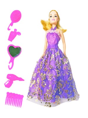 BONECA JOYCE FASHION COM 5 ACESSÓRIOS UN. ZEIN