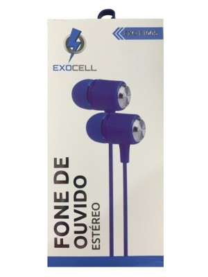 FONE DE OUVIDO COM FIO ESTÉREO UN. JMD IMPORTS