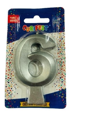 VELA CONCEPT METALLIC PRATA N 6 - (4594) UN. CURIFEST