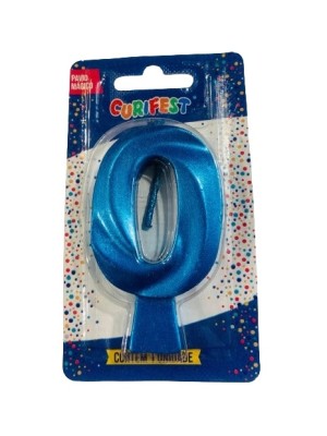 VELA CONCEPT METALLIC AZUL N 0 - (4548) UN. CURIFEST