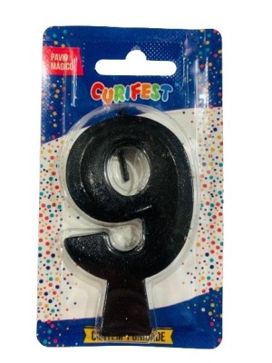 VELA CONCEPT METALLIC PRETA N 9 - (4607) UN. CURIFEST