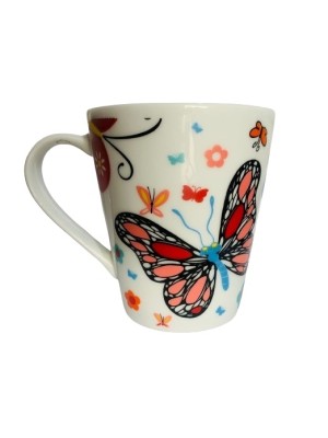 Caneca 290ml Salmo Faixa em Porcelana Resistente – Presente Religioso e Inspirador para Aniversário, Igreja e Datas Especiais
