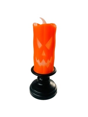 ENFEITE DE HALLOWEEN COM LUZ 13X5,5CM UN. BST COMERCIAL