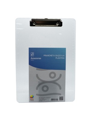 PRANCHETA DE PLASTICO 35,4X22,5CM UN.
