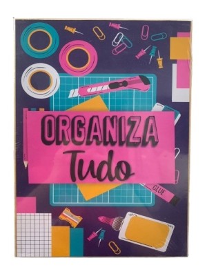 CAIXA ORGANIZA TUDO MDF UN. CONECTA BRASIL