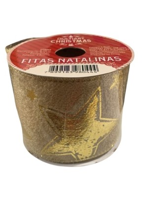 FITA DECORATIVA 2,7MX6,3CM DE NATAL UN. MULTIART