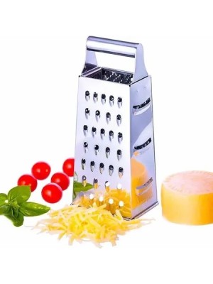 RALADOR INOX 4 FACES 21CM UN. TOP IMPORTADORA