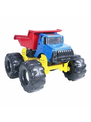 Caminhão de Brinquedo Caçambão Infantil Grande com Rodas Gigantes