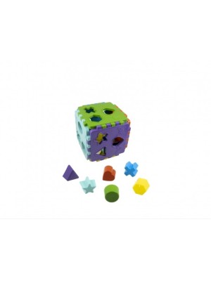 CUBO EDUCA MAIS 14X14X14CM UN. KENDY