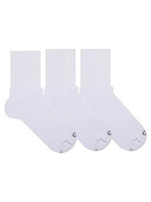 MEIA CANO CURTO ADULTO 3PARES 34-38 ESPECIAL UN. CIA DA MEIA