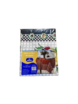 TOALHA DE MESA RETANGULAR 220X140CM UN. GM GOLD