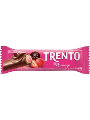 WAFER TRENTO MORANGO 29G UN. PECCIN