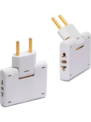PINO ADAPTADOR DE TOMADA ARTICULADO TRES SAIDAS UN. MFP.X