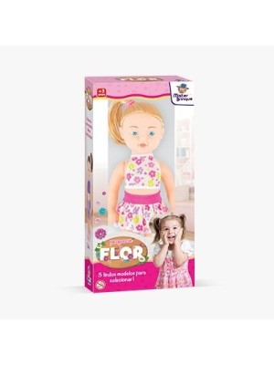 BONECA PEQUENA FLOR YASMIN 36CM UN. MISTER BRINQUE