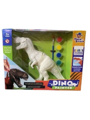 DINO PAINTER 26X8X20CM UN. MISTER BRINQUE