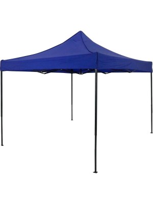 TENDA DOBRAVEL 3X3M REFORCADA DE FIBRA SINTETICO PARA CAMPO/PRAIA COM ARMACAO DE FERRO UN. TOP IMPORTADORA