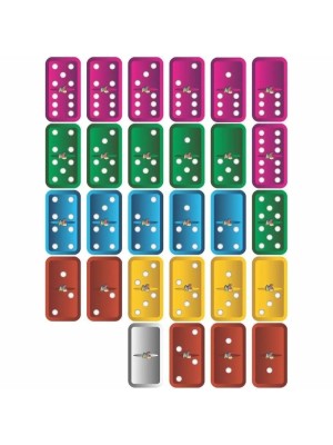 MEU PRIMEIRO DOMINO 28PCS MDF 3MM UN.