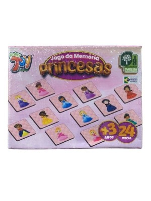 BRINQUEDO EM MDF JOGO DA MEMORIA PRINCESAS UN. MULTIPLOX