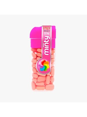 Pastilha Mini Minty 14g Tutti-Frutti Docile – Pastilhas Crocantes Frutadas e Refrescantes para Hálito Fresco