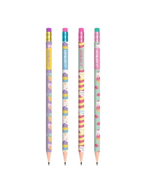 LAPIS GRAFITE HB RESINA PICOLE RED.C/BORR. UN.