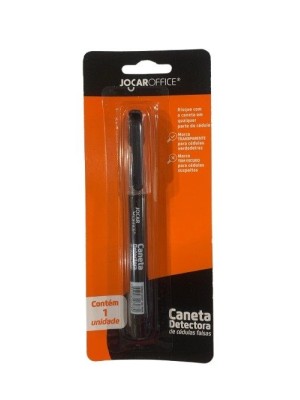 CANETA DETECTORA DE DINHEIRO FALSO UND.