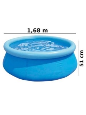 PISCINA COM BORDA INFLAVEL 1000L 168X51CM SUMMER FUN UN.