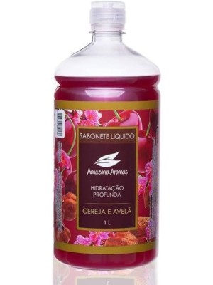 SABONETE LÍQUIDO CEREJA E AVELA 1L UN.