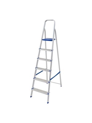 ESCADA ALUMINIO 6 DEGRAUS UN.