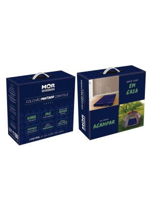 COLCHAO INFLAVEL CASAL 1,91X1,37X22CM UN.