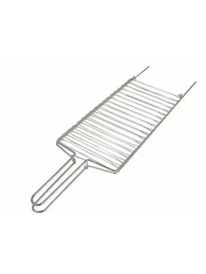 GRELHA PEIXE LIGHT CROMADO 70X42X20CM UN.