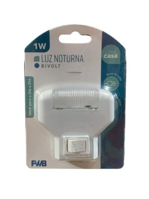 LUZ NOTURNA 1W BIVOLT UN.