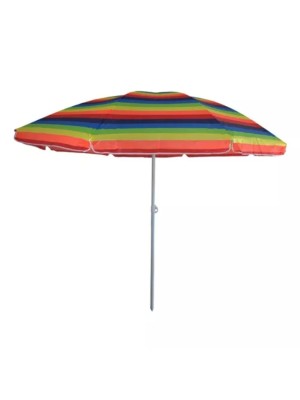 Guarda-Sol de Oxford 170cm Dobrável com Haste Metálica Reforçada para Praia, Piscina e Jardim – Proteção Solar e Alta Durabilidade