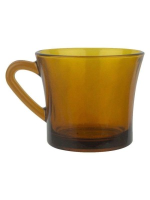 XICARA 180ML VIDRO AMBAR UN. CASCAVEL