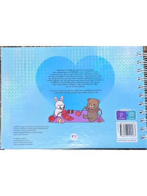 LIVRO  PARA COLORIR COMFY AND COZY BLUE BOBBIE GOODS