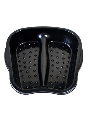 BACIA P/PEDICURE PRETA UN.