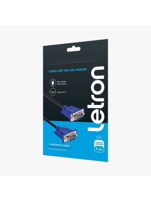 CABO 1,5M VGA (M)-VGA(M) UN.