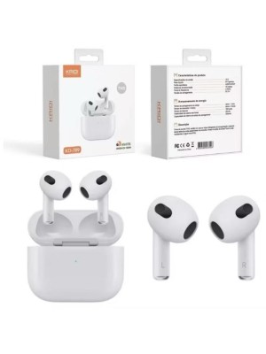 Fone de Ouvido Bluetooth Sem Fio Kaidi TWS KD-789 com Microfone Integrado, Som Surround Premium e Autonomia de 6 Horas
