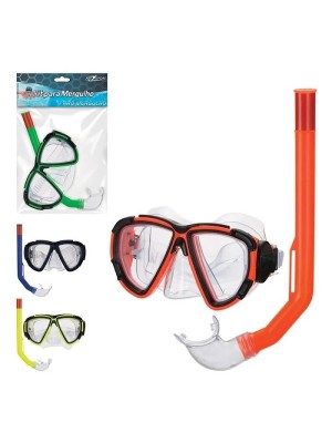 KIT MERGULHO C/SNORKEL ADULTO UN.