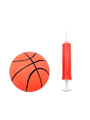 CESTA DE BASQUETE C/BOLA E BOMBA UN. 