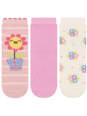 MEIA SOQUETE INFANTIL 3PARES  27-30 UN.