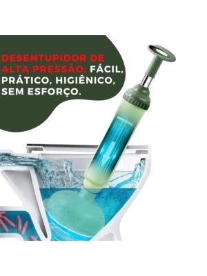 Desentupidor Ar de Vaso sanitário Bomba De Alta Pressão Pia Cano